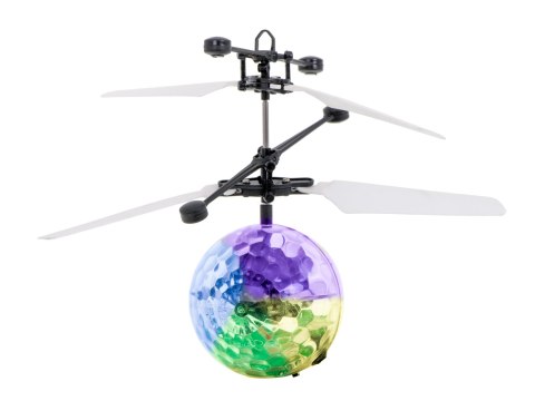 Kula Disco LED latająca świecąca sterowana ręką dron robot czujnik ruchu Kula Disco LED latająca świecąca sterowana ręką dron robot czujnik ruchu