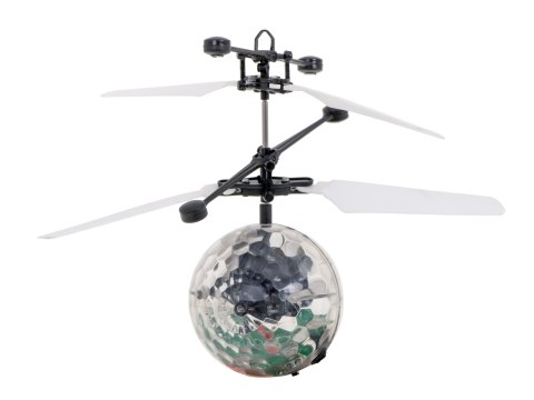 Kula Disco LED latająca świecąca sterowana ręką dron robot czujnik ruchu Kula Disco LED latająca świecąca sterowana ręką dron robot czujnik ruchu