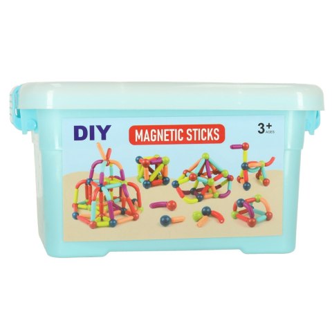 Klocki magnetyczne magnetic sticks duże patyczki dla małych dzieci 25 elementów Klocki magnetyczne magnetic sticks duże patyczki dla małych dzieci 25 elementów