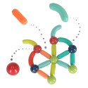 Klocki magnetyczne magnetic sticks duże patyczki dla małych dzieci 25 elementów